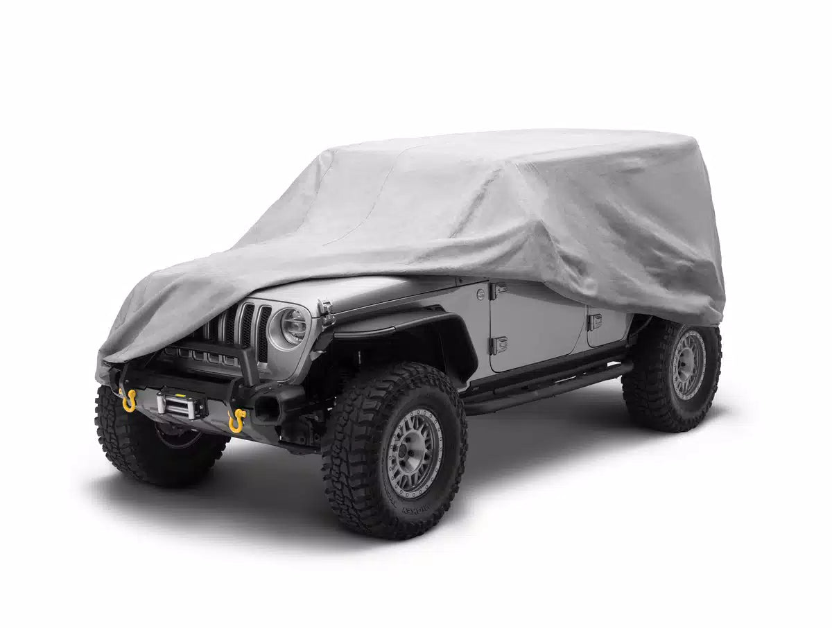 Rugged Ridge Weatherlite Cab Cover (Gray) - Jeep Wrangler Unlimited JK/JL 4-Door (2007-2023)