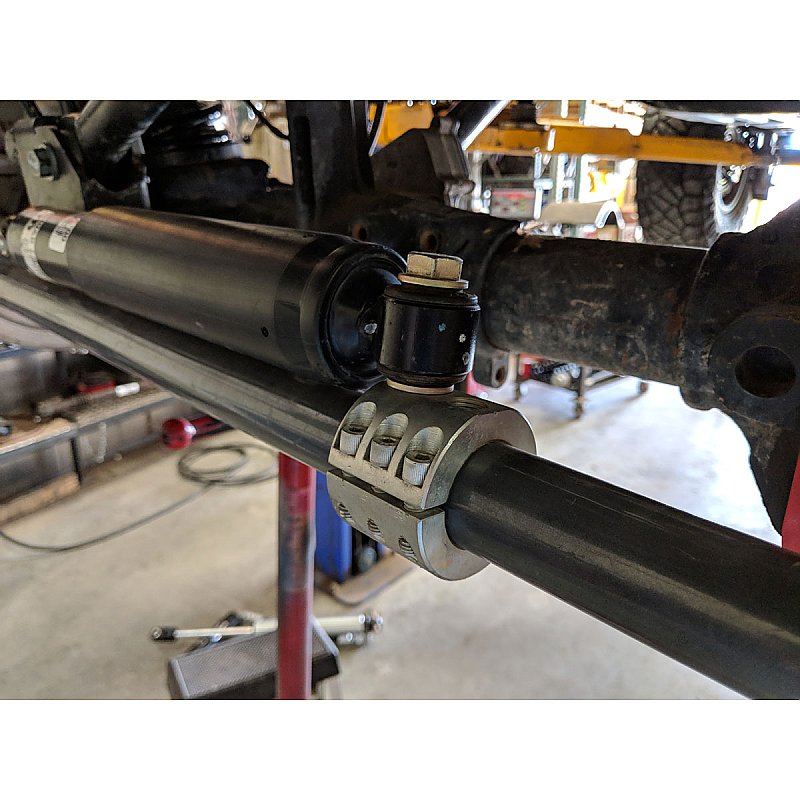 Synergy Manufacturing Steering Stabilizer Clamp (1-1/2" OD Tube) - Jeep Wrangler JK (2007-2018)