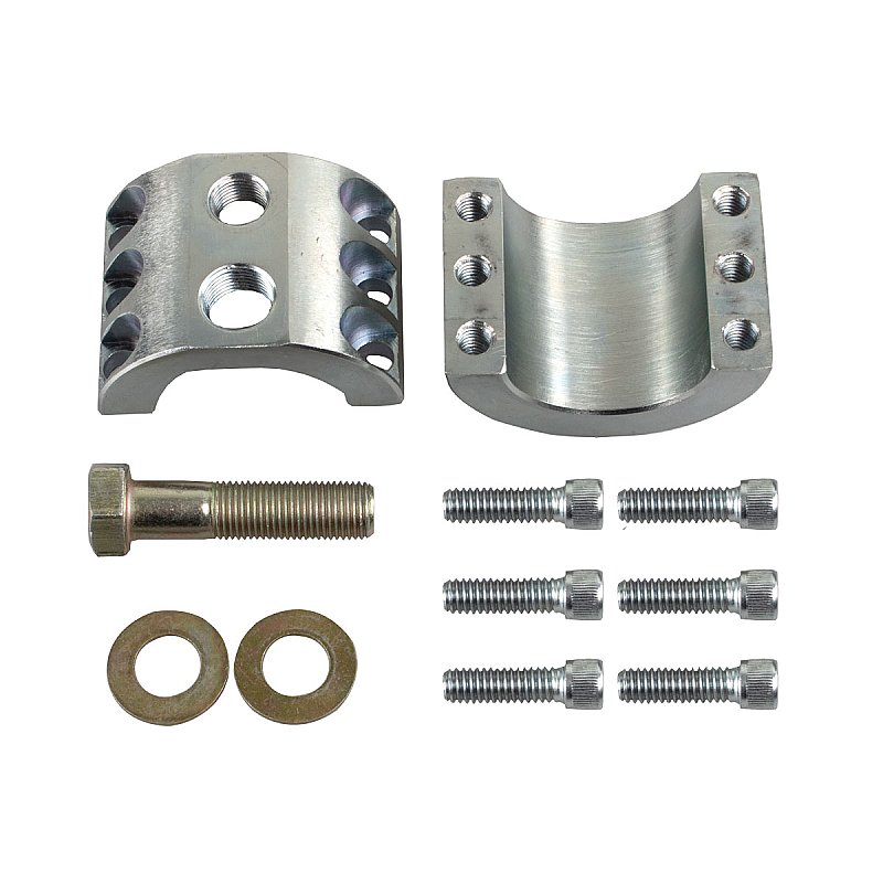 Synergy Manufacturing Steering Stabilizer Clamp (1-1/2" OD Tube) - Jeep Wrangler JK (2007-2018)