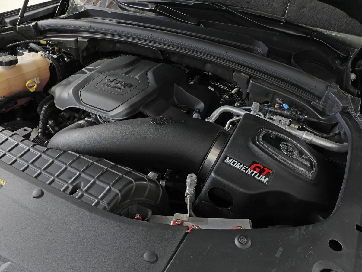 aFe Power Momentum GT Cold Air Intake System w/ Pro DRY S Filter 50-70093D - Jeep Grand Cherokee (WL) V8-5.7L (2022-2024)