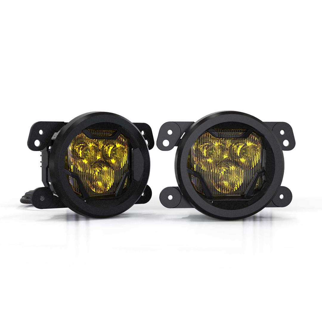 Morimoto 4Banger LED Fog Light - Jeep Wrangler JK ( 2007 - 2017 ) / JL ( 2018 - 2025 )