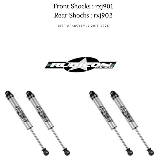 Rubicon Express 2.5" monotube shocks -Jeep Wrangler JL (2018-2025)