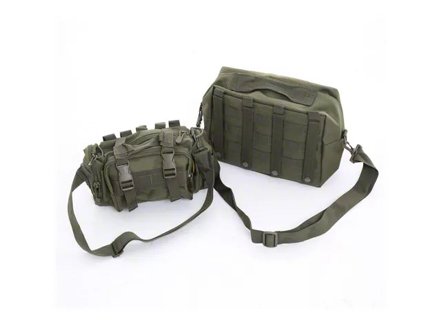 Smittybilt G.E.A.R. Tailgate Cover, Olive Drab - Jeep Wrangler JK