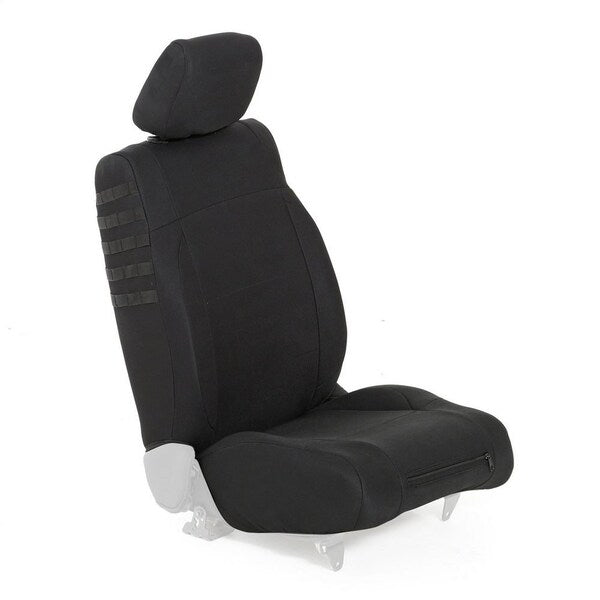 Smittybilt G.E.A.R. Custom Fit Front Seat Covers (Black) - Jeep Wrangler JL 2-Door (2018-2025)
