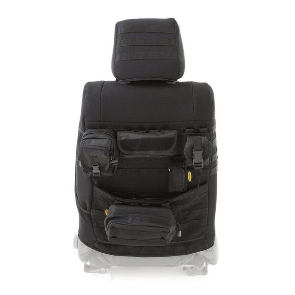Smittybilt G.E.A.R. Custom Fit Front Seat Covers (Black) - Jeep Wrangler JL 2-Door (2018-2025)