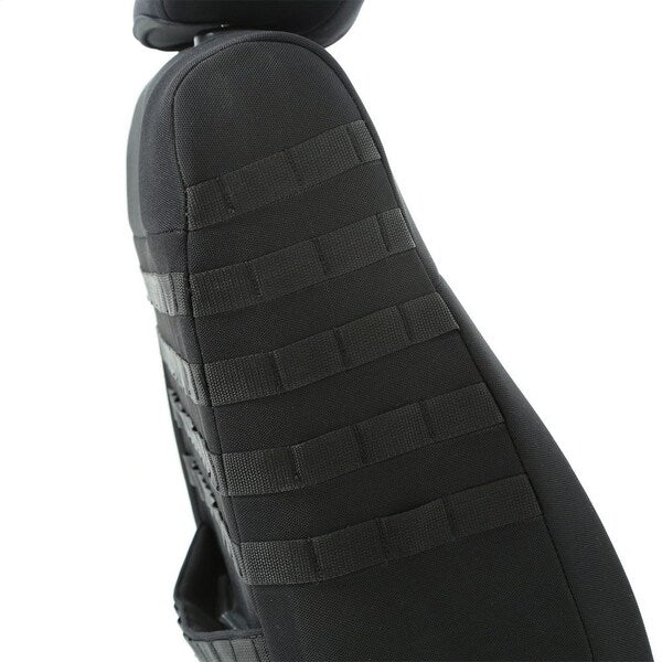 Smittybilt G.E.A.R. Custom Fit Front Seat Covers (Black) - Jeep Wrangler JL 2-Door (2018-2025)