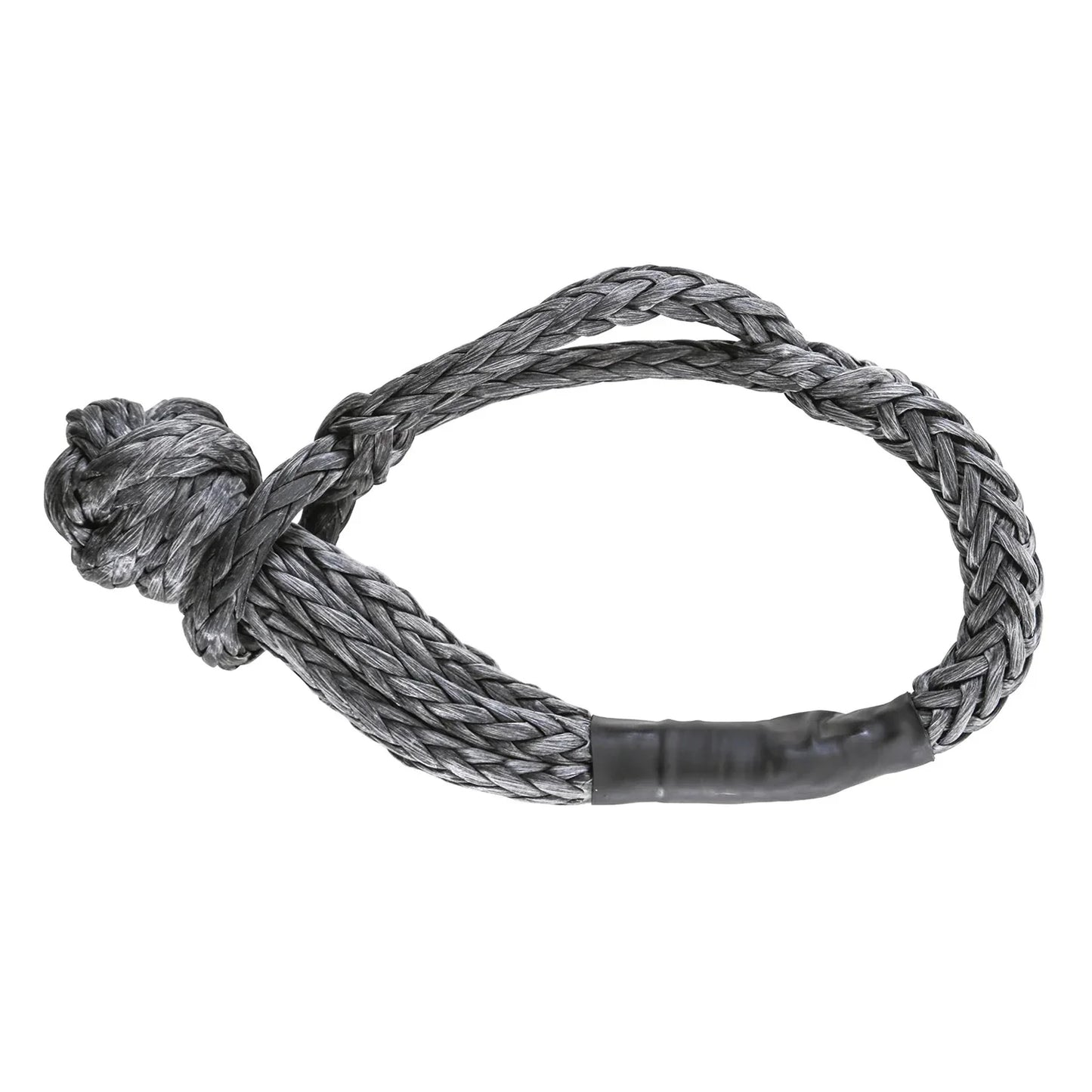 Smittybilt Power Recoil Shackle Rope (Charcoal Gray Rope) - Universal