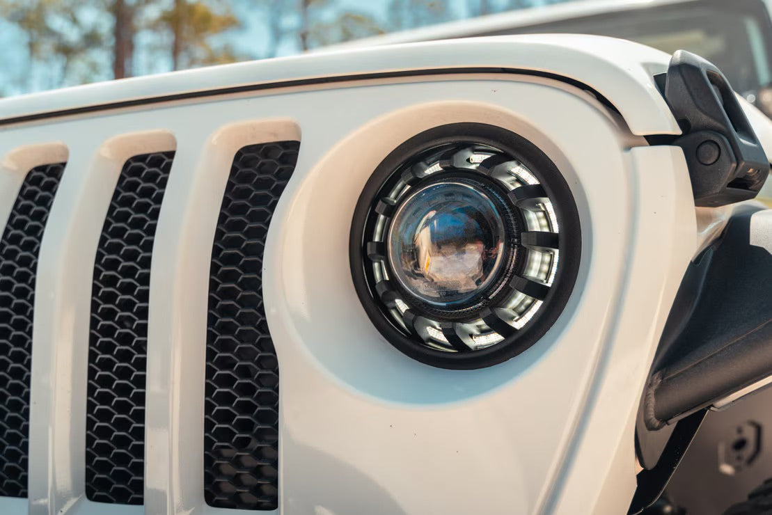 Morimoto Super7 2.0 LED Headlights - Jeep Wrangler JL (2018-2023) / Gladiator JT (2020-2023)