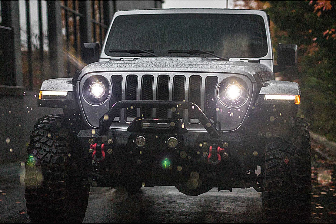 Morimoto Super7 2.0 LED Headlights - Jeep Wrangler JL (2018-2023) / Gladiator JT (2020-2023)