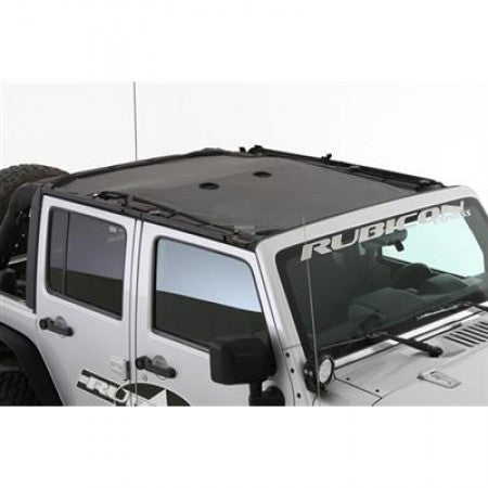 Smittybilt Cloak Extended Mesh Top - Jeep Wrangler JK 4-Door