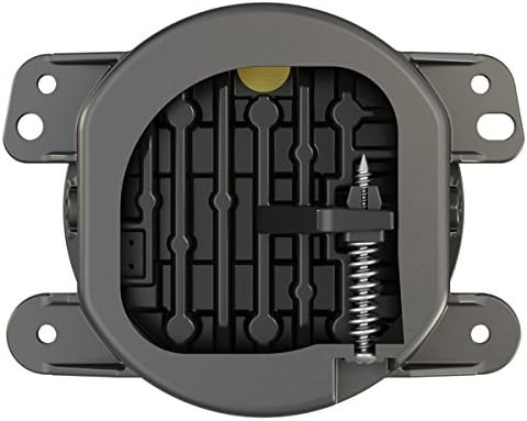 [0554413] J.W. Speaker 6145 J2 Series 4" Round LED Fog Lights (Carbon Fiber Bezels) - Jeep Wrangler JK ( 2007 - 2018 )