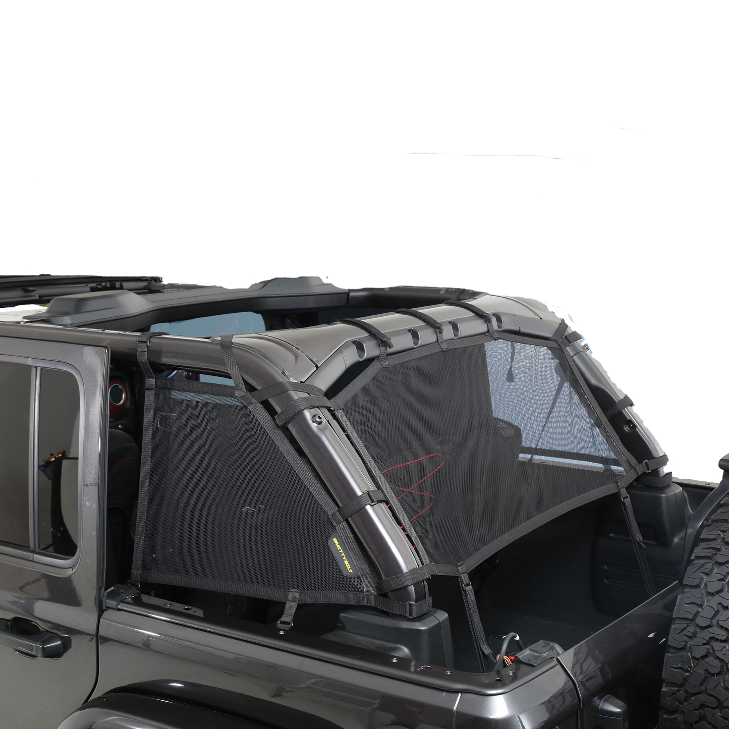Smittybilt Cloak Mesh Sides and Rear - Jeep Wrangler Unlimited JL 4-Door (2018-2025)
