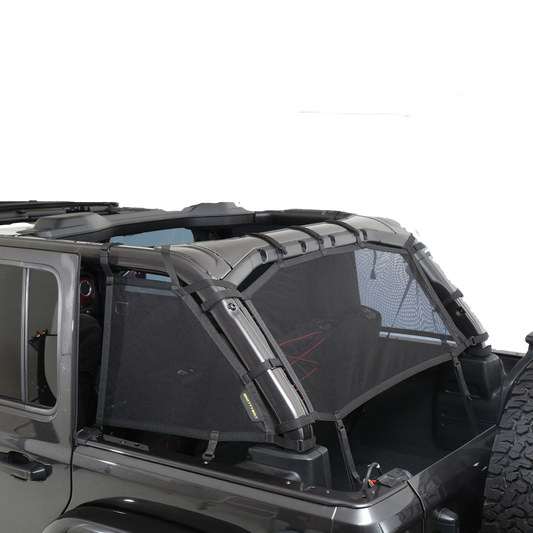 Smittybilt Cloak Mesh Sides and Rear - Jeep Wrangler Unlimited JL 4-Door (2018-2025)