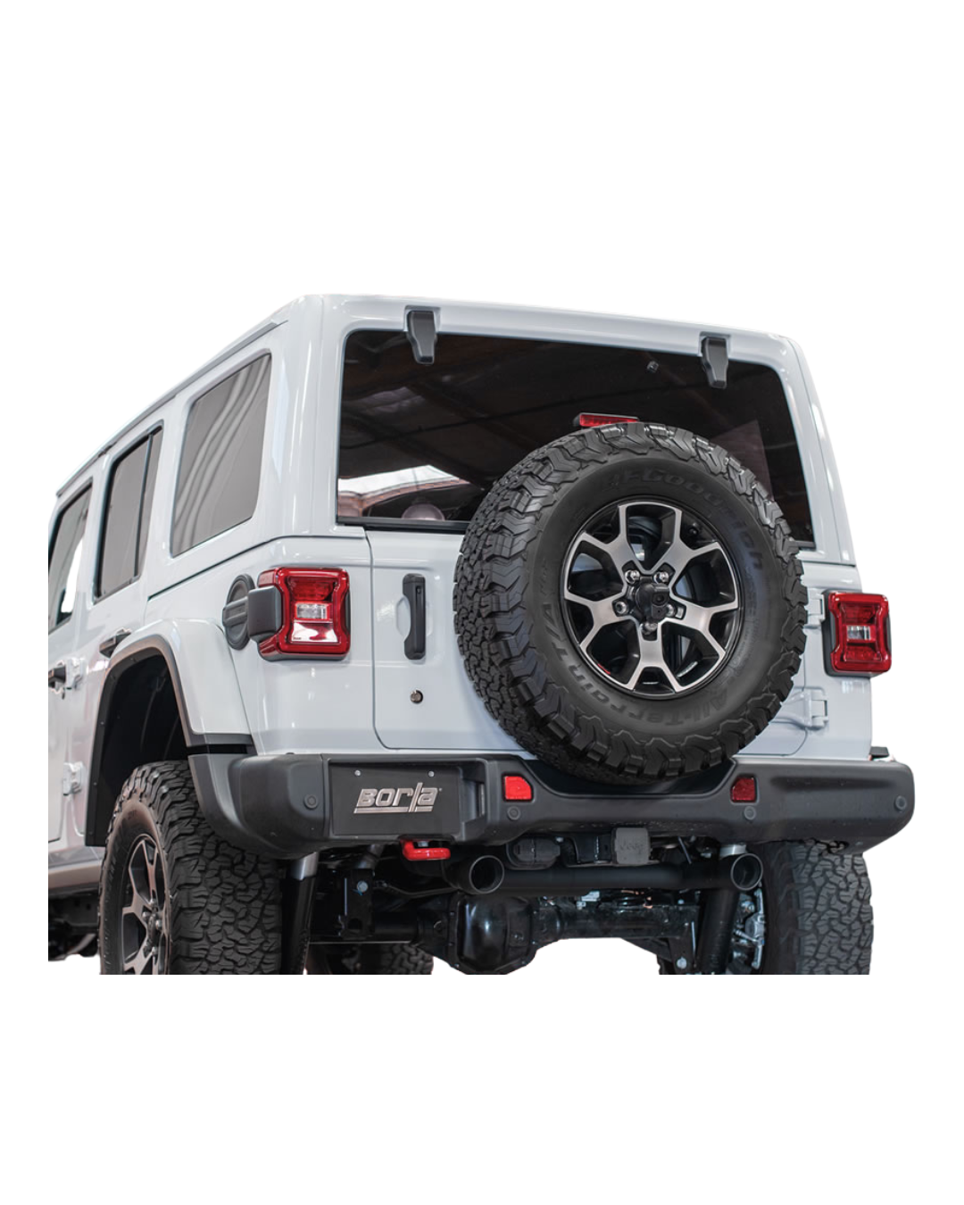 [11956CB] Borla (11956CB) S-Type Axle-Back Exhaust System (Single Split Rear Exit) 2 & 4 DOORS - Jeep Wrangler JL ( 2018 - 2025 )