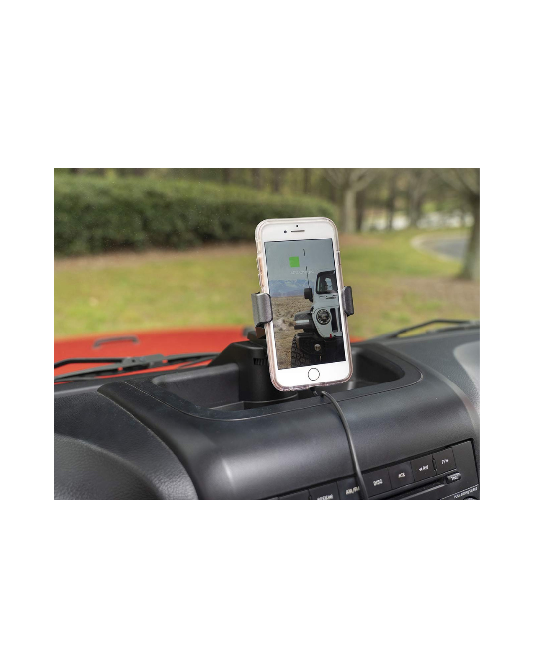 [13551.16] Rugged Ridge Dash Multi-Mount Phone Kit - Jeep Wrangler JK ( 2011 - 2018 )