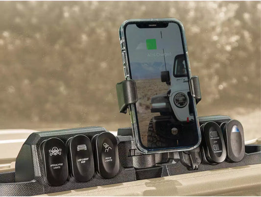 Rugged Ridge Dash Mount Switch Pod - Jeep Wrangler JL (2018-2025) / Gladiator JT ( 2020 - 2025 )