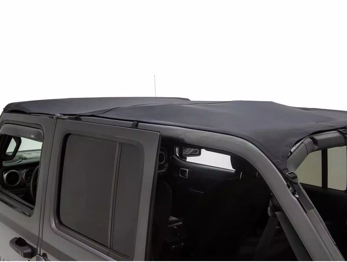 [13594.35] Rugged Ridge Savannah Brief Top (Black Diamond) - Jeep Wrangler Unlimited JL 4-Door (2018-2025)