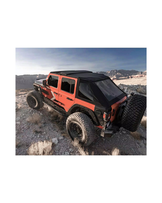 Rugged Ridge Voyager Soft Top (Black Diamond) - Jeep Wrangler Unlimited JL 4-Door (2018-2025)
