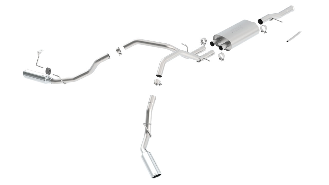 [140342] Borla (140342) Cat-Back Exhaust V8 5.3L System - Silverado/Sierra ( 2009 - 2013 )