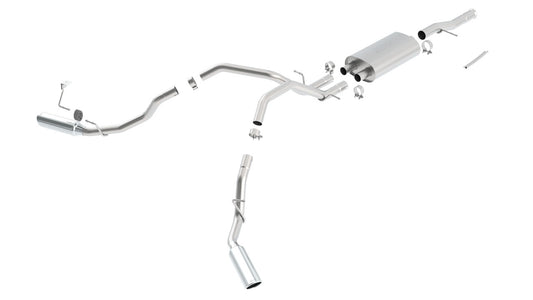 [140342] Borla (140342) Cat-Back Exhaust V8 5.3L System - Silverado/Sierra ( 2009 - 2013 )