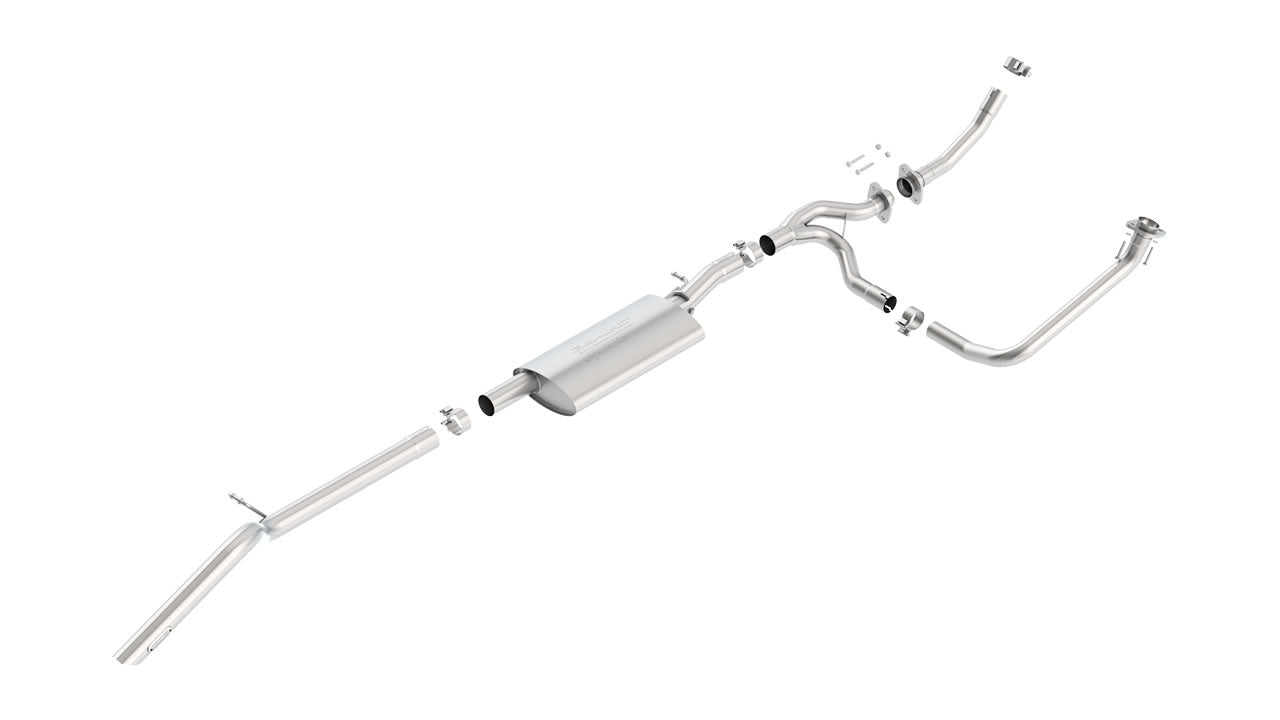 [140634] Borla (140634) "Climber" S-Type Cat-Back Exhaust System (Single Left Rear Exit) 4 Door - Jeep Wrangler Unlimited JK 4-Door ( 2012 - 2018 ) - SSS garage