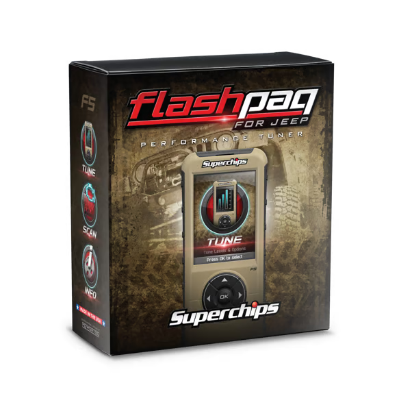 [SCI3874] Superchips - Flashpaq F5 Programmer - Jeep Wrangler JK ( 2007 - 2014 )