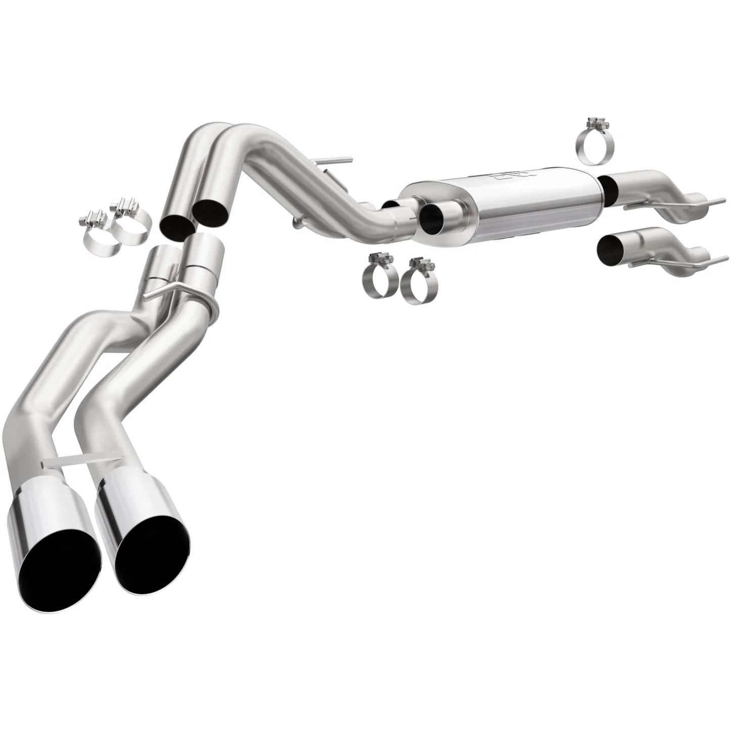 MagnaFlow Street Series Cat-Back Performance Exhaust System 19565 - V6 2.7/3.5L V8 5.0L Ford F-150 (2015-2025)