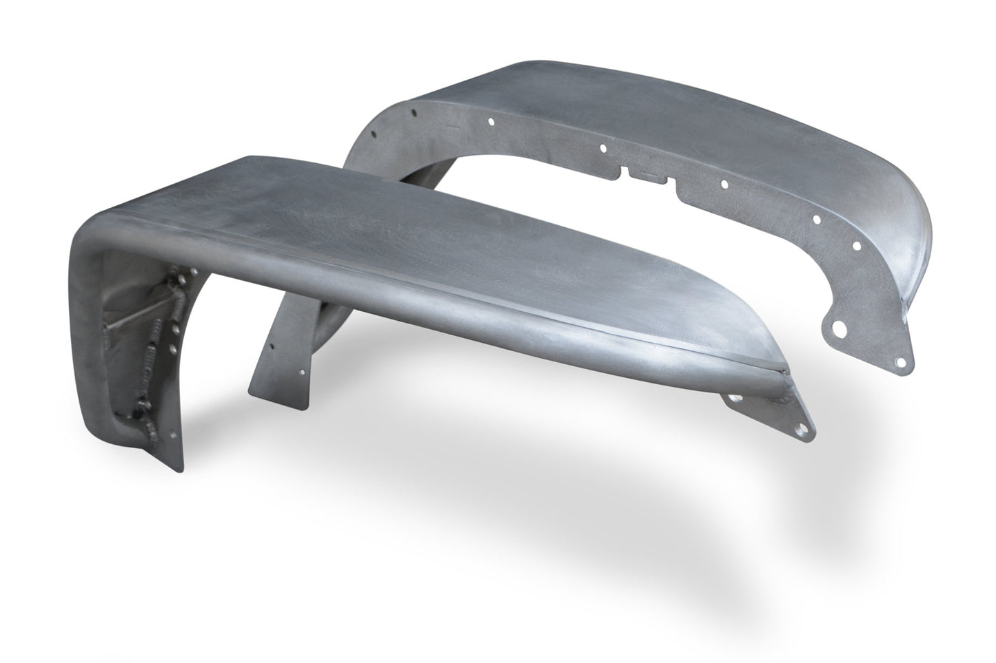 [17-03-030-ALUM] Poison Spyder Standard Width Aluminum Front Crusher Flares - Jeep Wrangler JK