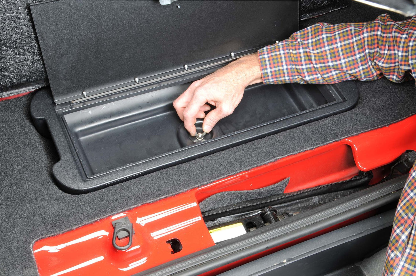 [32501] VDP Locking Hidden Storage Vault - Jeep Wrangler JK