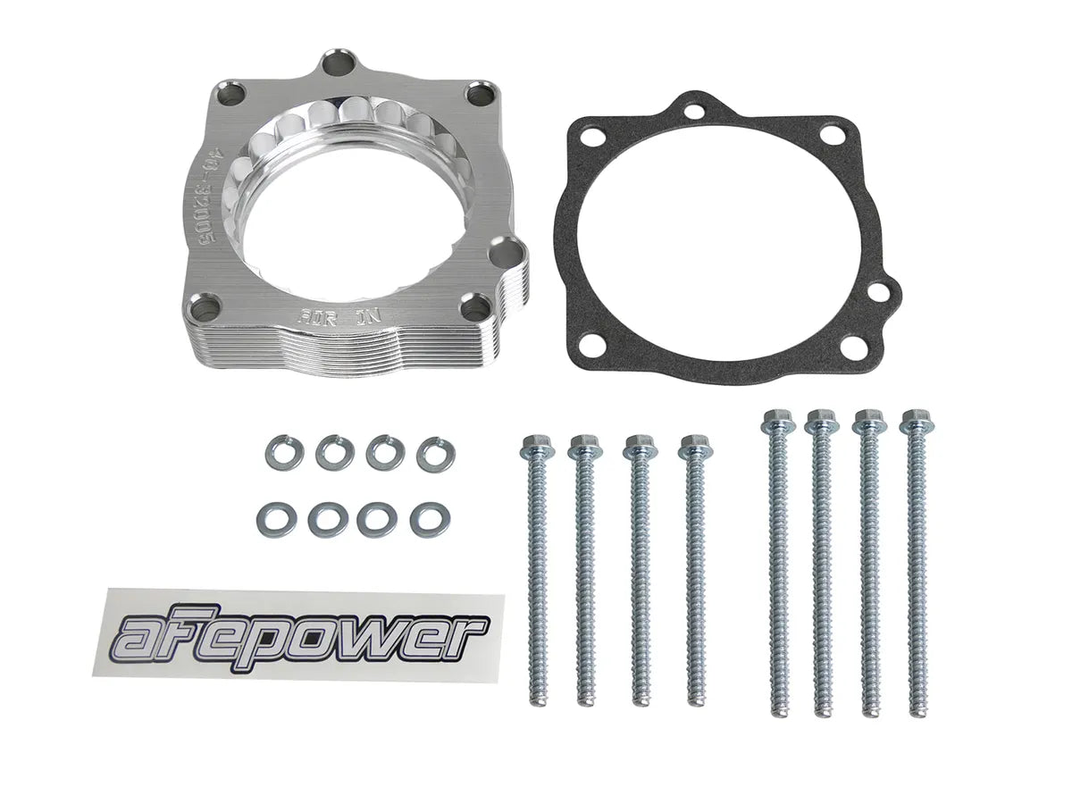 [46-32005] aFe Power Silver Bullet Throttle Body Spacer - Ram 1500 V8-5.7L ( 2009 - 2018 ) RAM Classic (2019-2025)