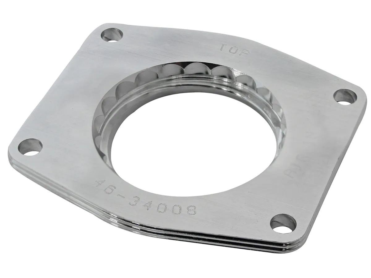 [46-34008] aFe Power Silver Bullet Throttle Body Spacer - GM Silverado/Sierra 1500 V8-5.3L ( 2014 - 2025 )