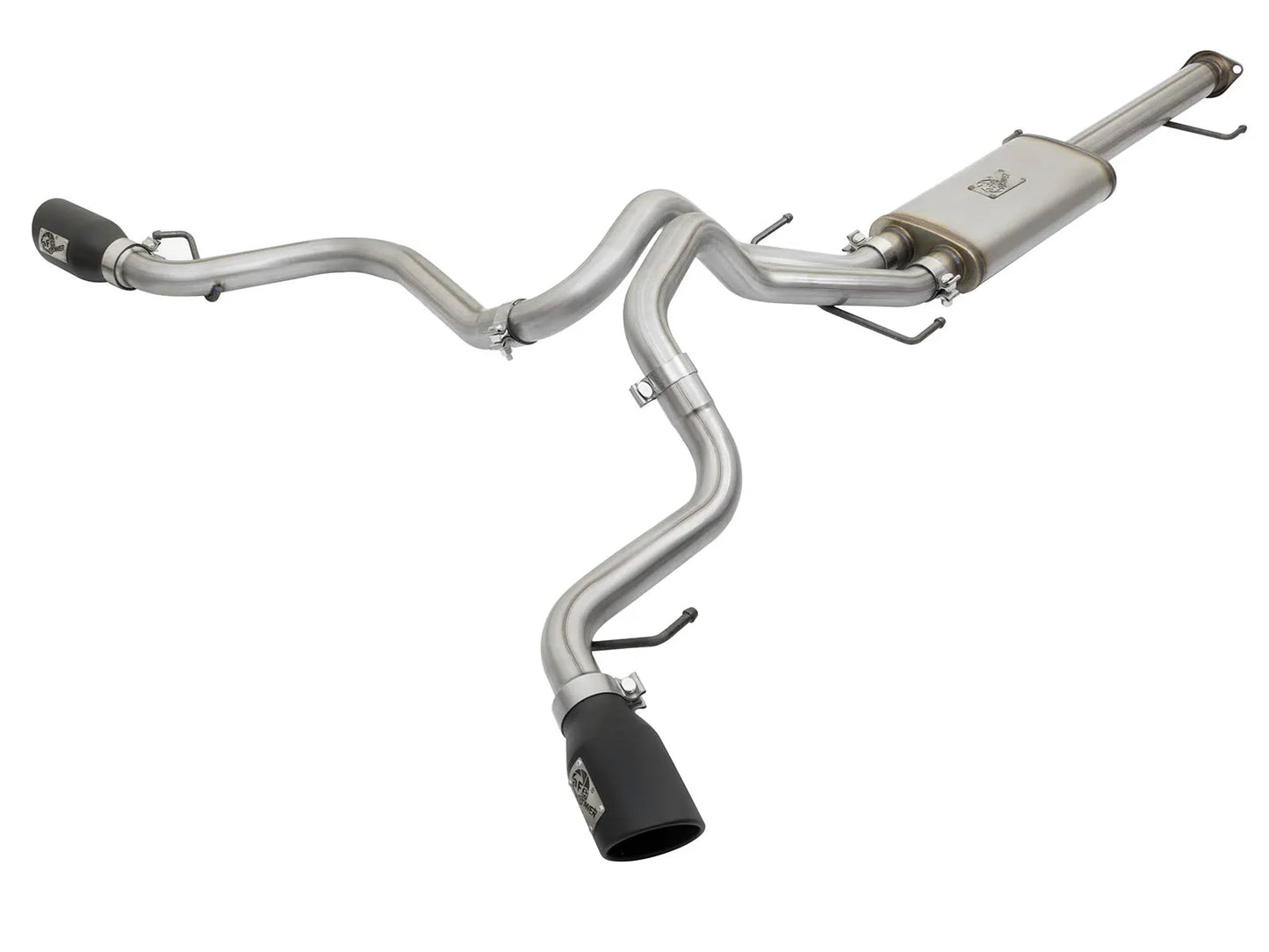 [49-46029-B] aFe Power MACH Force-Xp 3" to 2-1/2" Stainless Steel Cat-Back Exhaust System ( Dual Side Exit ) 2 & 4 DOORS - Toyota FJ Cruiser V6-4.0L ( 2007 - 2018 )