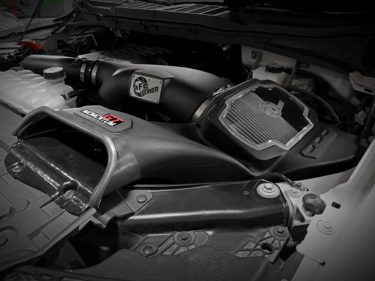 [50-70072D] aFe Power Momentum GT Cold Air Intake System w/ Pro DRY S Filter - Ford F-150 V6-3.5L (tt) (2021-2025)