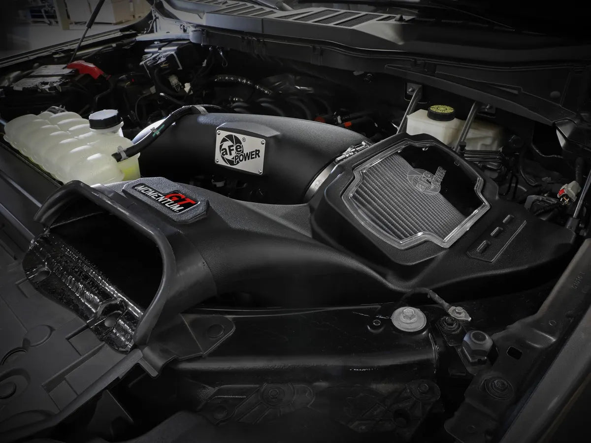 [50-70074D] aFe Power Momentum GT Cold Air Intake System w/ Pro DRY S Filter - Ford F-150 V8-5.0L (2021-2025)