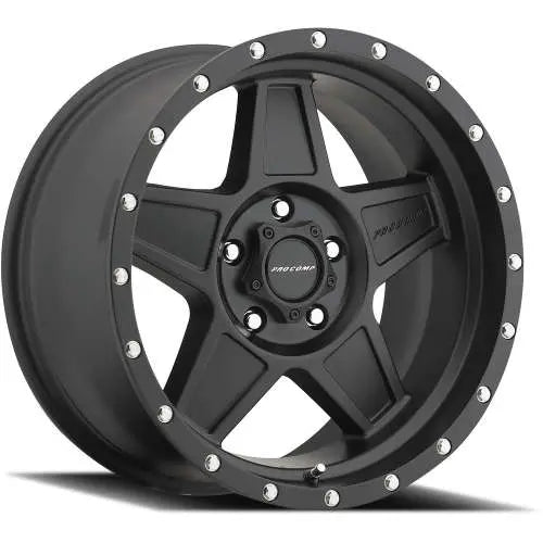 [PXA5035-78573] Pro Comp Series 5035 Predator, 17x8.5 with 5 on 5 Bolt Pattern - Satin Black - Jeep Wrangler JK