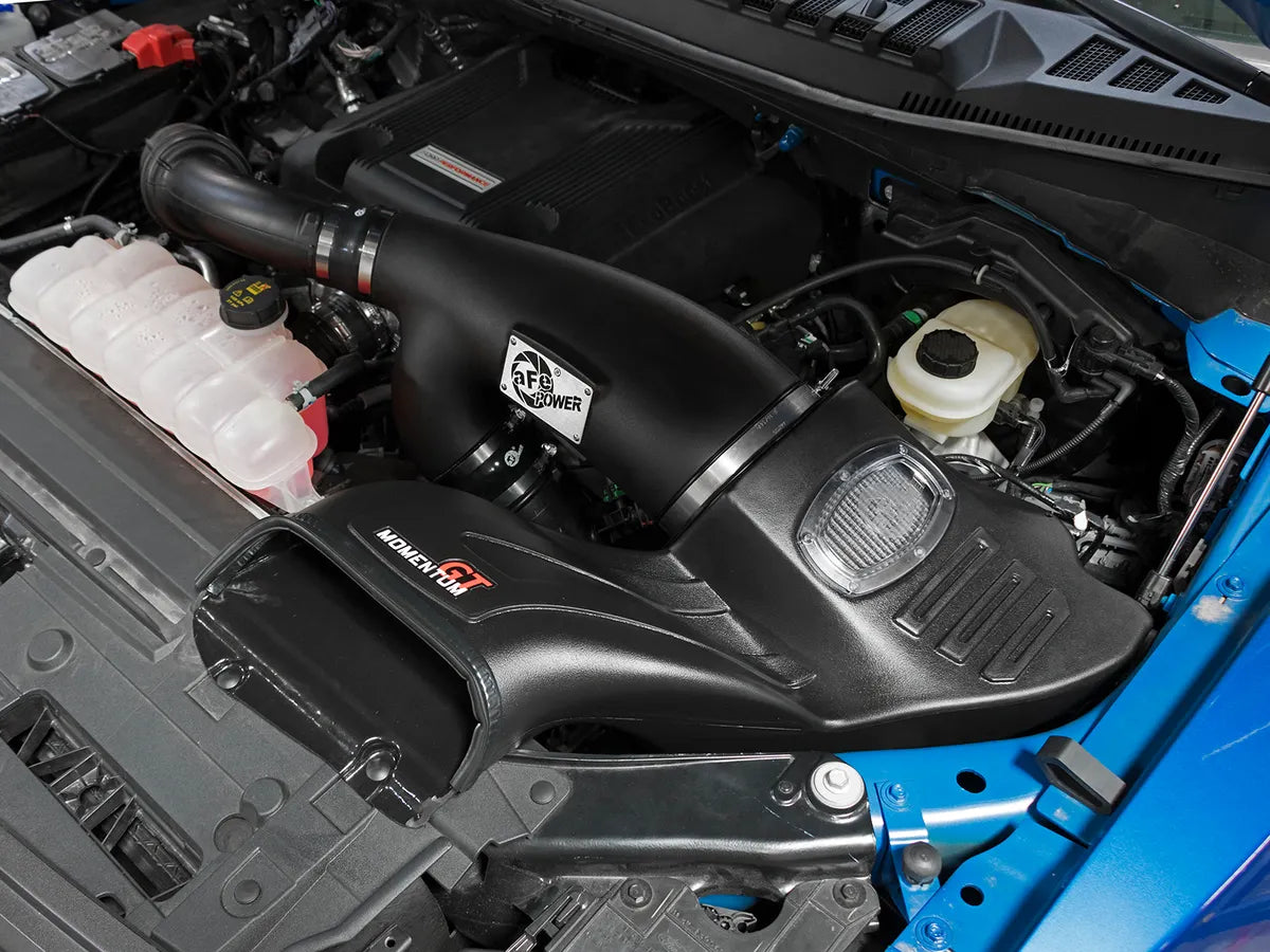 [51-73115] aFe Power Momentum GT Pro DRY S Cold Air Intake System - Ford F-150 / SVT Raptor V6-3.5L (tt) EcoBoost ( 2017 - 2020 )