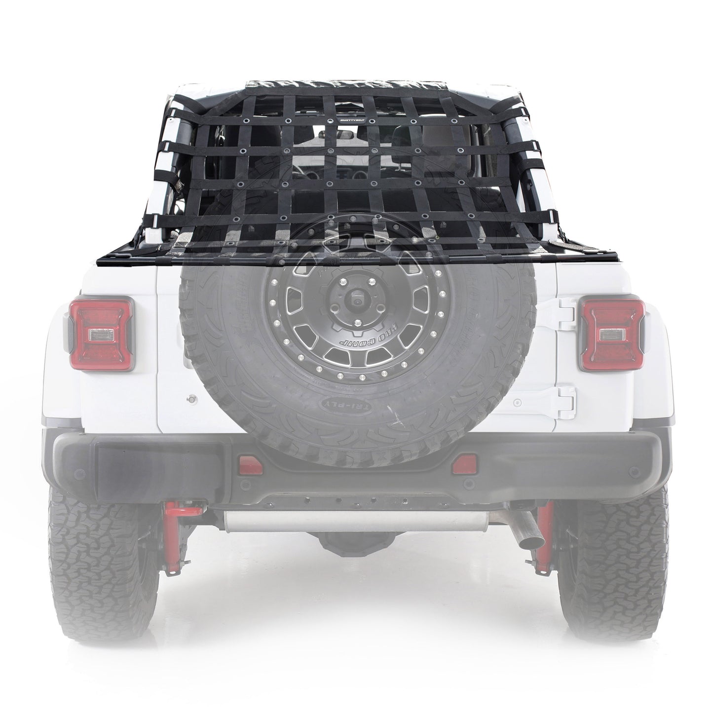 Smittybilt C-RES2 HD Cargo Restraint System - Jeep Wrangler Unlimited JL 4-Door (2018-2025)