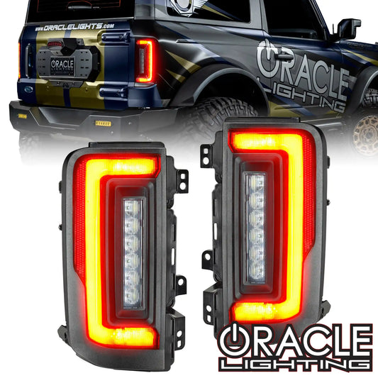 Oracle Lighting Flush Style LED Tail Lights - Ford Bronco (2021-2023)