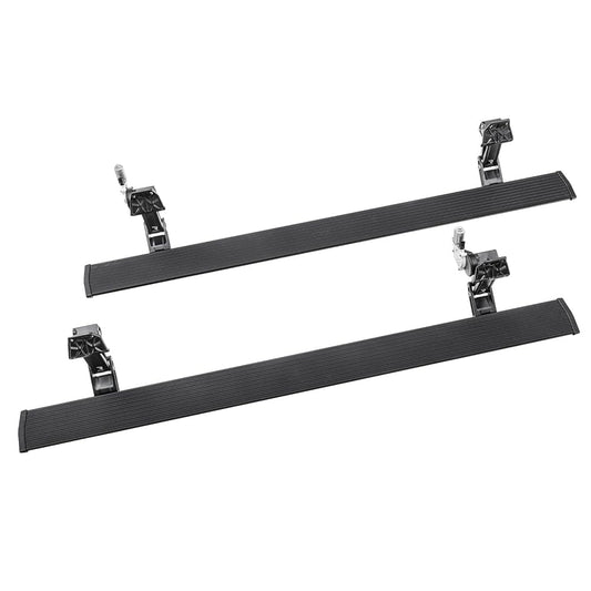 [75132-01A] AMP-Research PowerStep Electric Running Board (Black) - Jeep Wrangler Unlimited JL 4-Door (2018-2025)