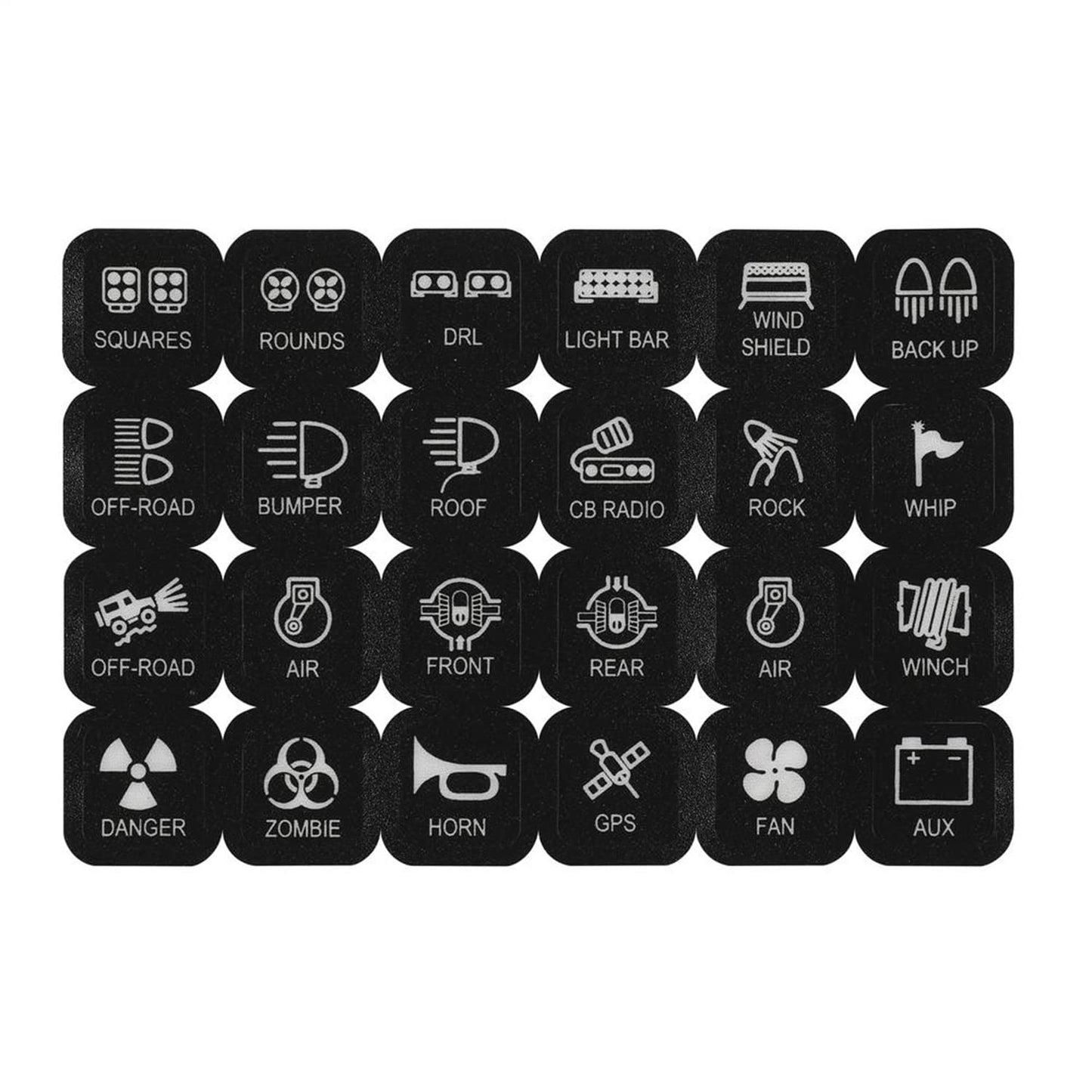 [EXP76201] Pro Comp SS-6 Six-Way Switch Panel - Universal
