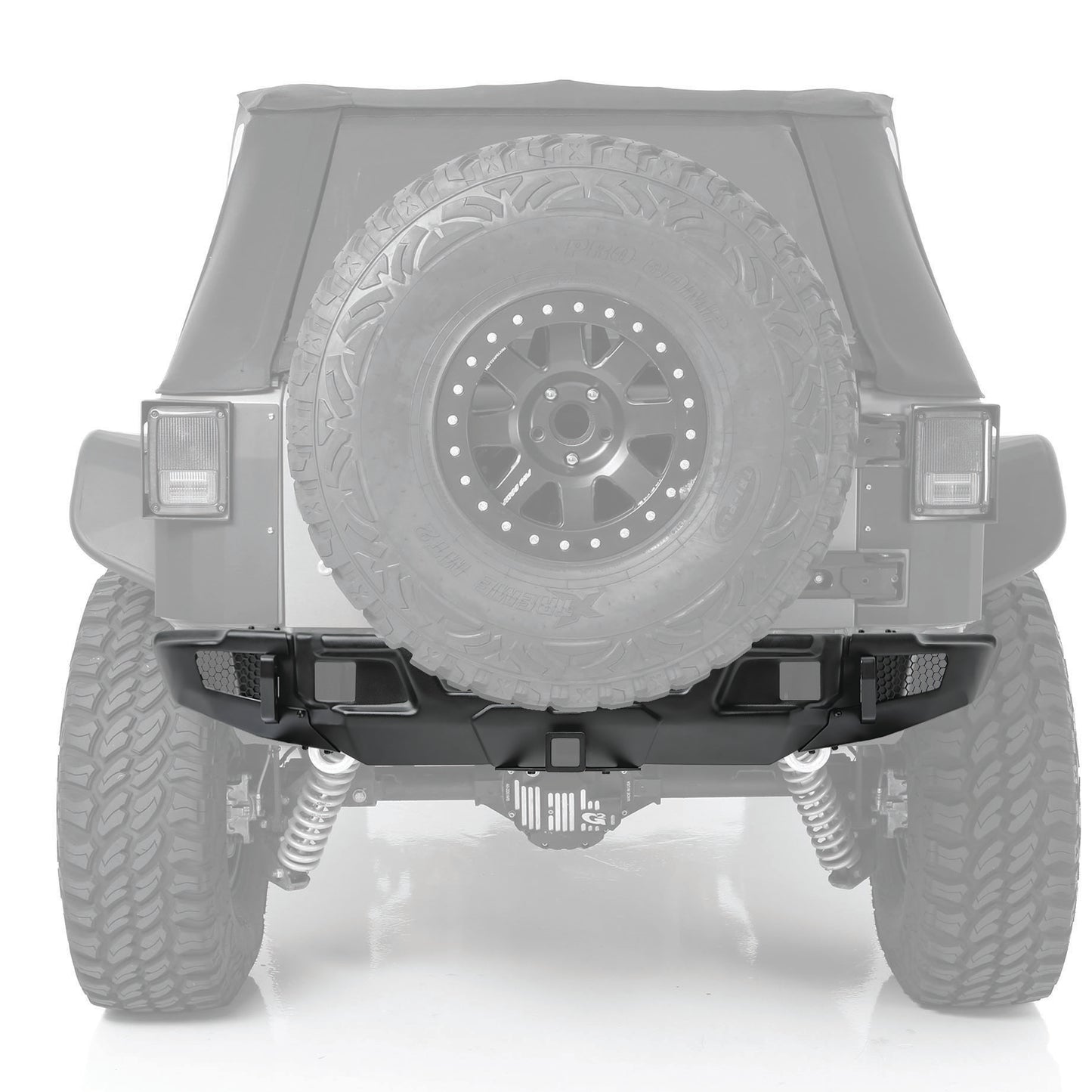 Smittybilt Stryker Modular Rear Bumper - Jeep Wrangler JK ( 2007 - 2018 )