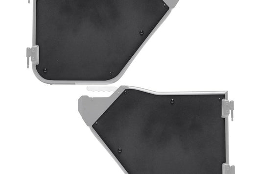 Smittybilt GEN3 Rear Tubular Doors  with  Door Skins - Jeep Wrangler Unlimited JL 4-Door ( 2018 - 2025 ) / Jeep Gladiator JT ( 2020 - 2025 )
