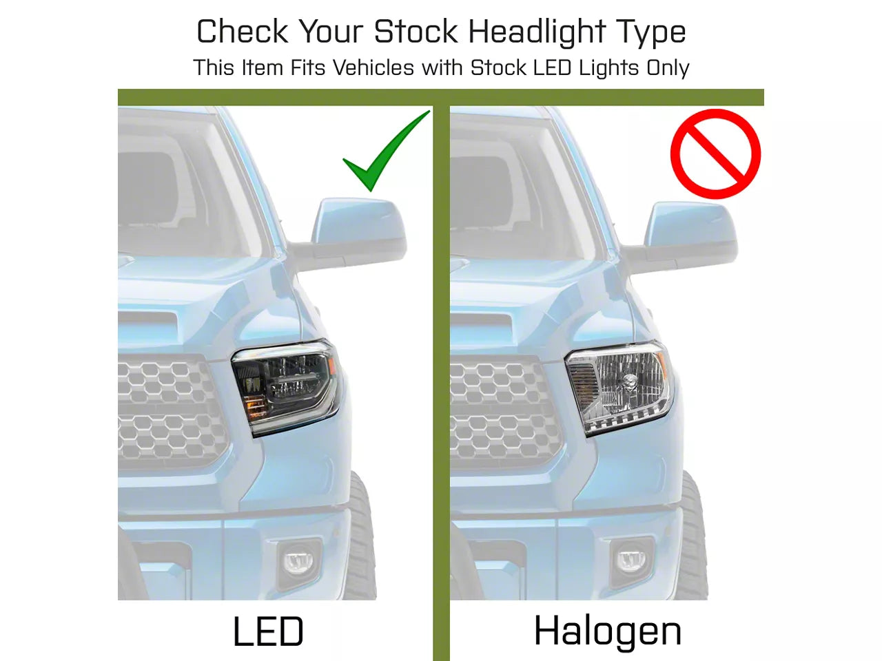 [880804] AlphaRex LUXX-Series LED Projector Headlights (Alpha-Black) - Toyota Tundra (2014-2021)