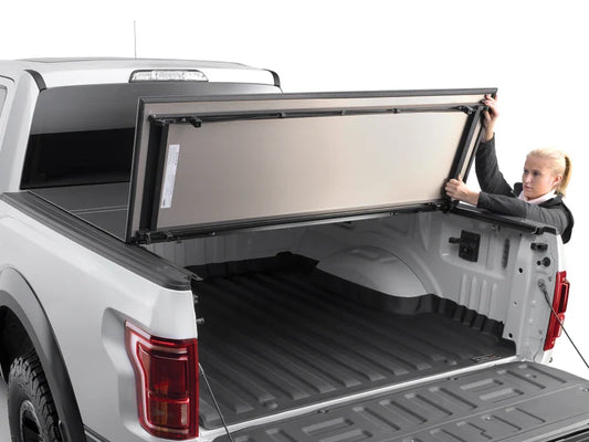 [8HF020105] WeatherTech Alloy Truck Tonneau Cover (Short Bed) - GMC Sierra 1500 (2019-2021)