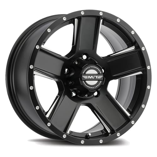 [90000030933] Mickey Thompson SD-5, 17x9 Wheel with 5 on 5 Bolt Pattern - Black - Jeep Wrangler JK/JL