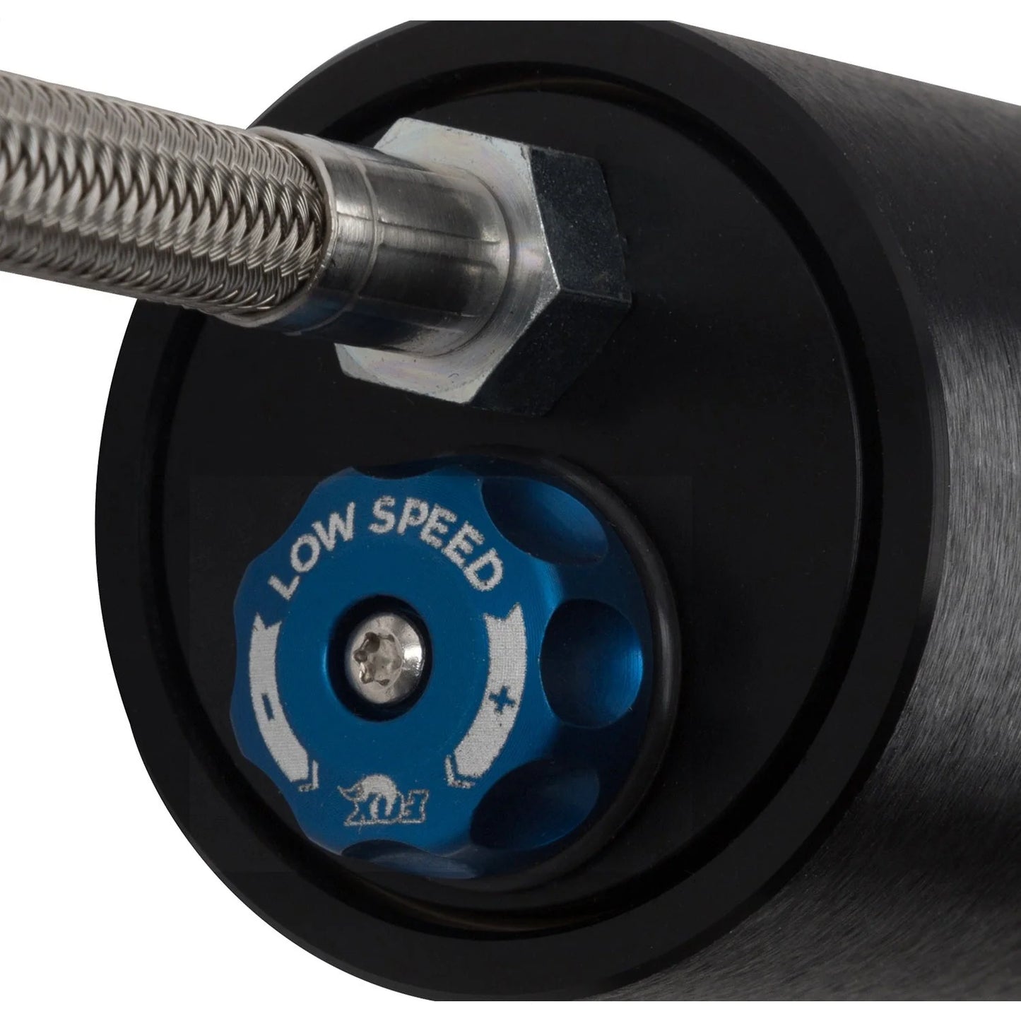 [985-26-223] Fox Performance Series 2.0 X 10.0 Smooth Body Reservoir Shock - Adjustable - Nissan Patrol