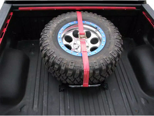 N-Fab Bed Mounted Tire Carrier - Universal