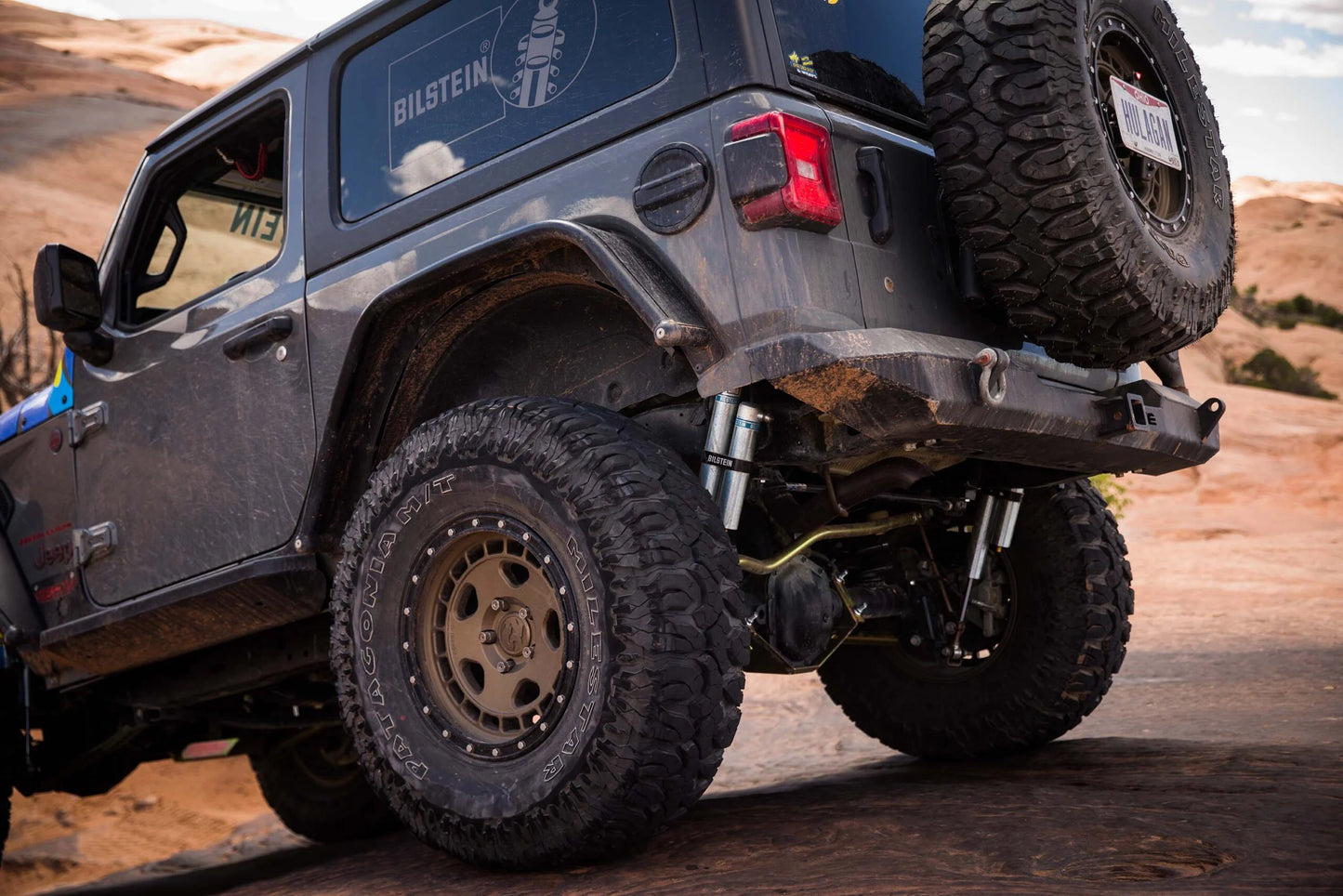 Bilstein B8 5160 Series (Front + Rear) Remote Reservoir Shock Absorbers - Jeep Wrangler Unlimited JL 4-Door (2018-2025)