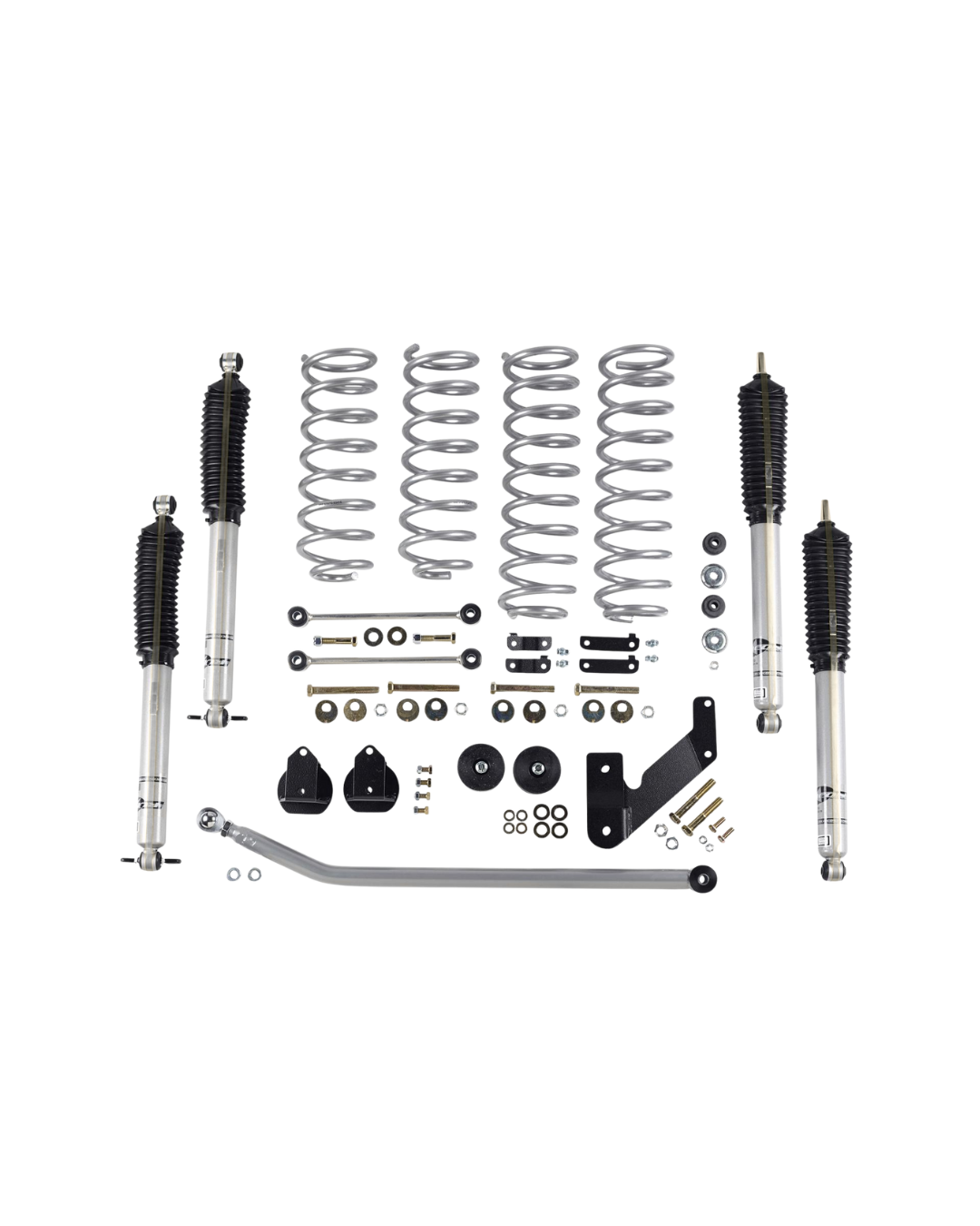 [R-ERE7122M] Rubicon Express 3.5 Inch Standard Coil Lift Kit with Mono Tube Shocks - Jeep Wrangler JK 2-Door 