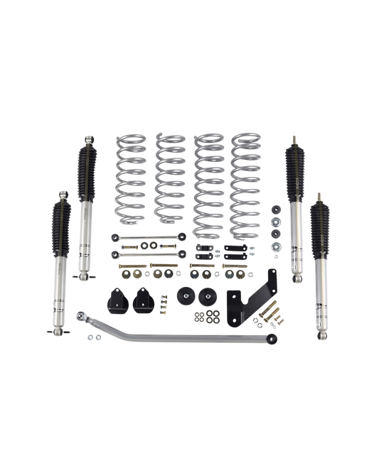 [R-ERE7122M] Rubicon Express 3.5 Inch Standard Coil Lift Kit with Mono Tube Shocks - Jeep Wrangler JK 2-Door 